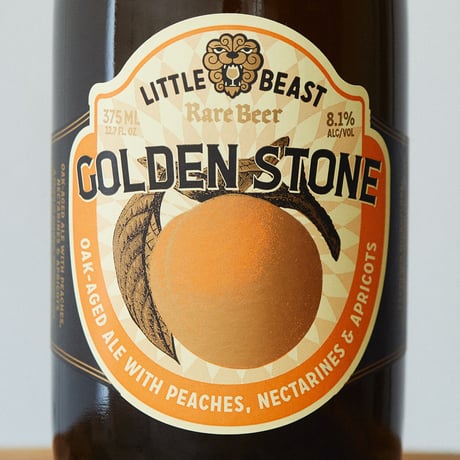 LITTLE BEAST Brewing『GOLDEN STONE』"ゴールデン ストーン" /Oak-Aged Ale/8.1%/Bottle375ml