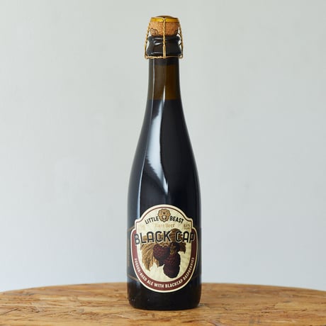 LITTLE BEAST Brewing『BLACK CAP』"ブラックキャップ" /Foeder-Aged Ale/8.4%/Bottle375ml