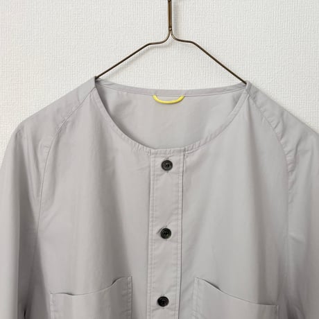 OUVERT　105/2 FINX シャトルウェザー ラグランクルーネックシャツ