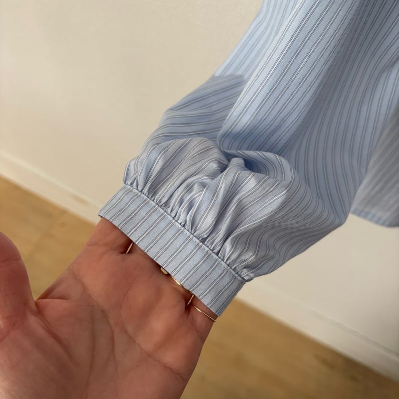 humoresque gather blouse・stripe | itonowa Life