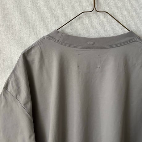 OUVERT KANDOU天竺 ロールアップスリーブ プルオーバー