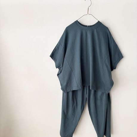 NATURAL LAUNDRY ライト度詰天竺 コクーンパンツ