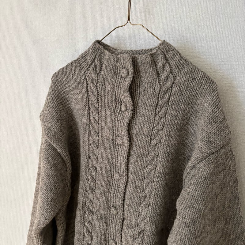 かぐれ ペルーニット ローゲージカーディガン 美品 Kagure かぐれ