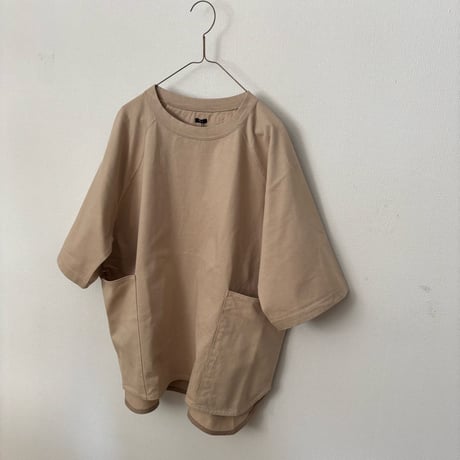 TISSU  ヘビープレーティング天竺ドルマンTシャツ　サイズ3