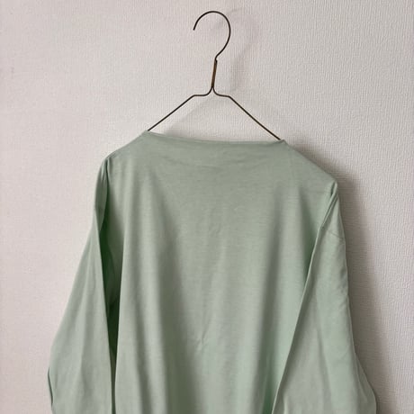 atelier naruse cotton high neck cut&sew(long sleeve)