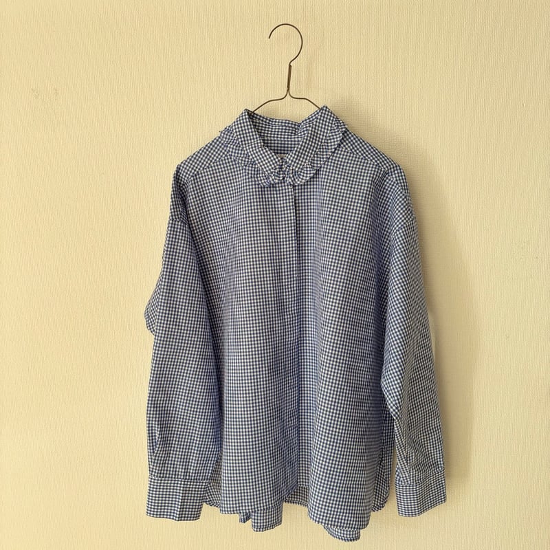 Hands of creation 80/-強撚クラシック バイオスラブ チビフリルシャツ 