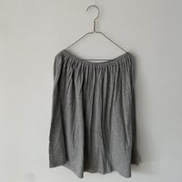 homspun 天竺ギャザースカート