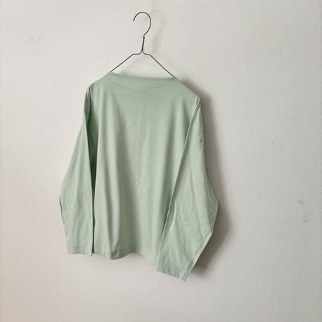 atelier naruse cotton high neck cut&sew(long sleeve)