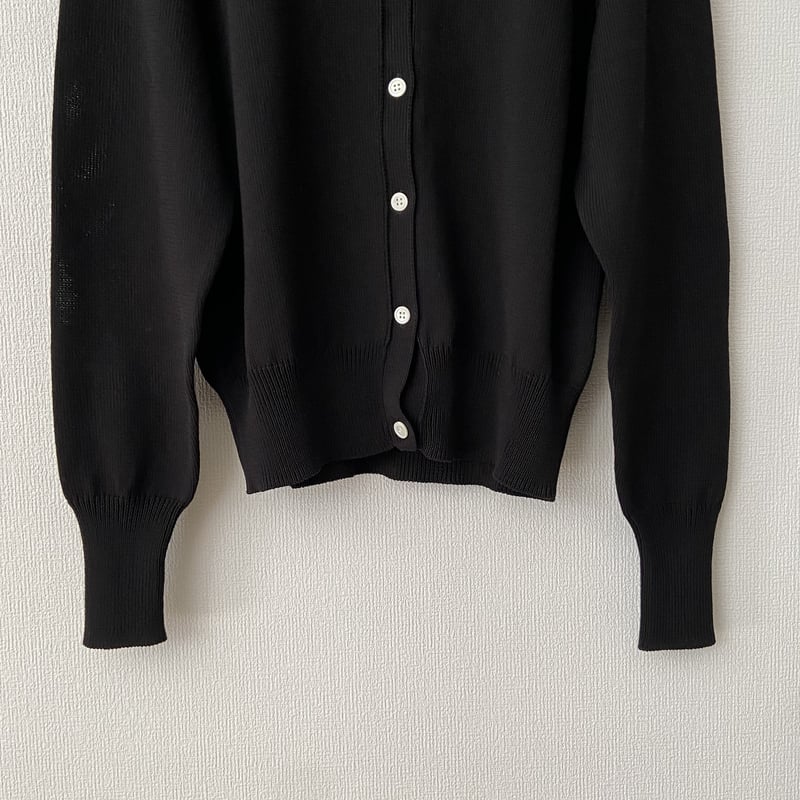 homspun コットンコード10G クルーネックカーディガン | itonowa