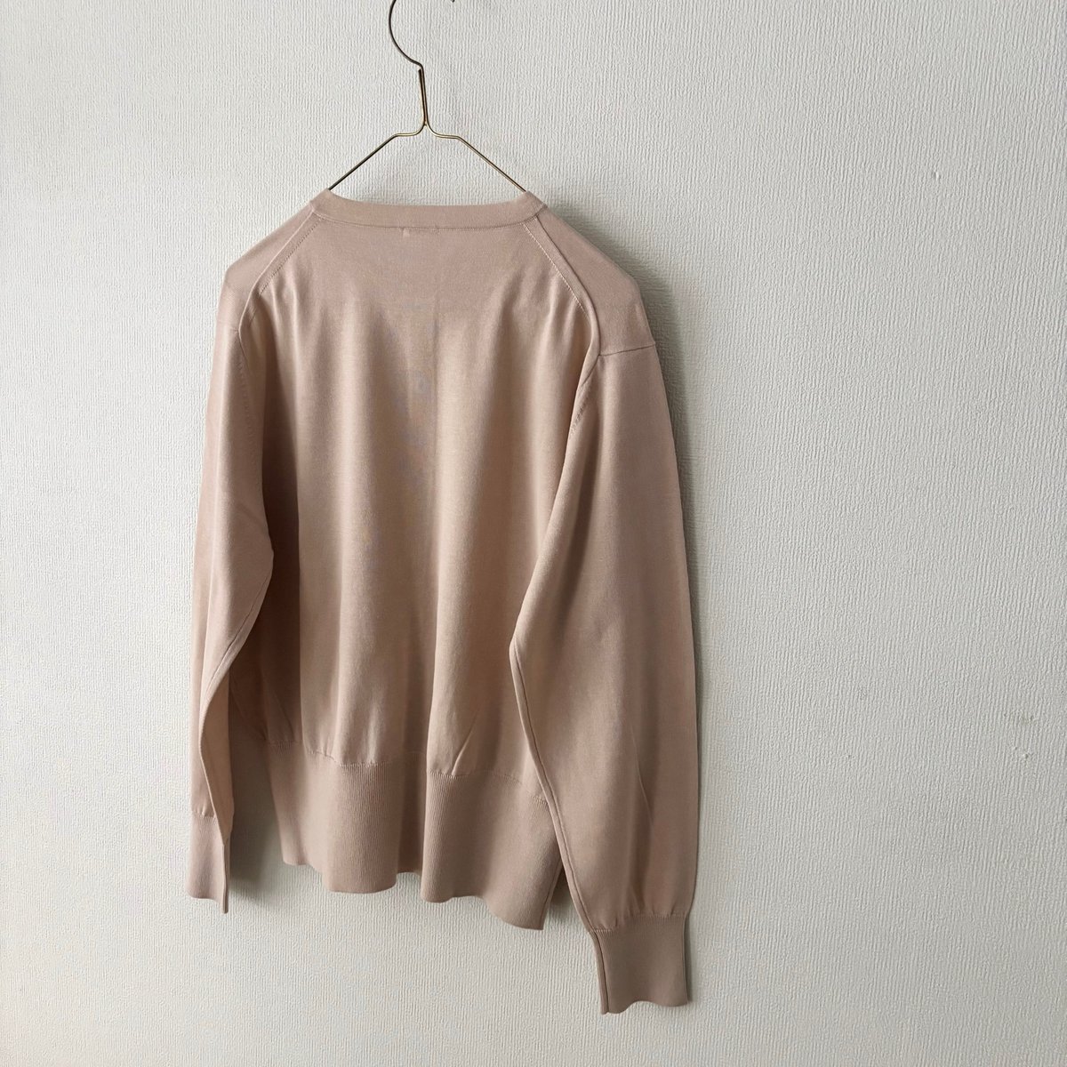 homspun ソフトコンパクトヤーン クルーネックカーディガン | itonowa