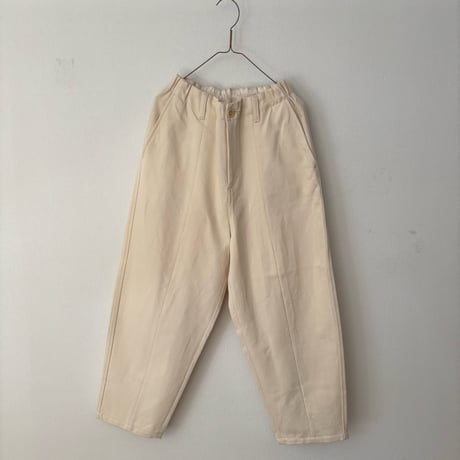 koton コットンウールツイル ease テーパードパンツ