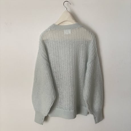 yuni wool Mohair Nylon loose プルオーバー