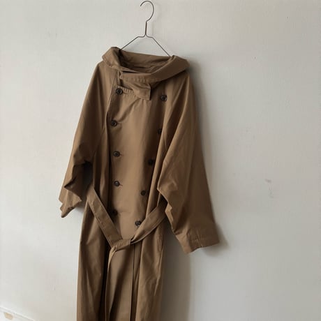 GASA＊　ワイドトレンチコート・ khaki
