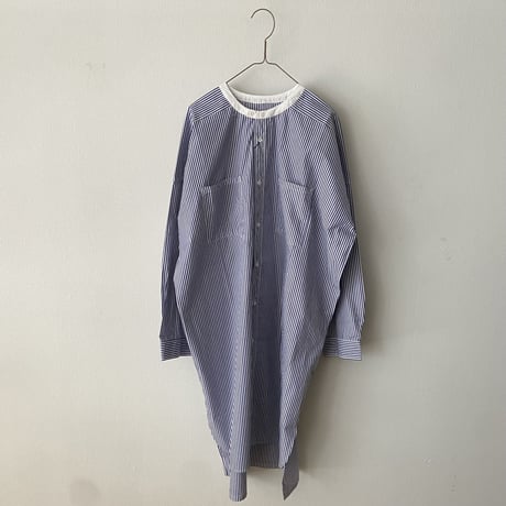 TISSU  タイプライターワーキングロングシャツ