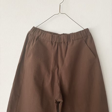somewear clothing サッカーストライプ コクーンパンツ