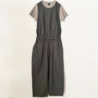 homspun コットンラミーマット オールインワン・グリーン