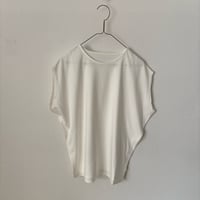 koton オーガニックコットン天竺 ドロップショルダーノースリーブプルオーバー