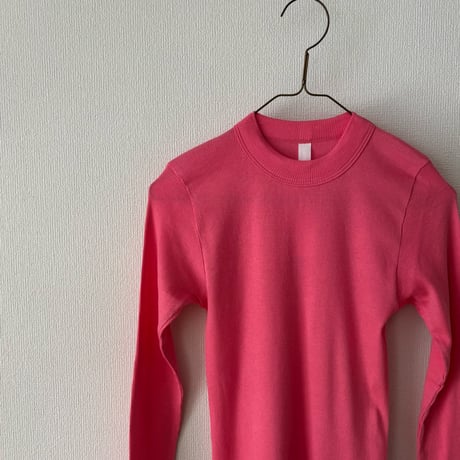 homspun 丸胴テレコ クルーネックプルオーバー