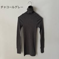koton スーピマオーガニックコットン ヤク テレコタートルネックプルオーバー