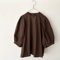 オールドマンズテーラー COTTON LINEN SILK WASHER BOLERO・Brown