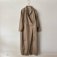 atelier naruse  コットンカシュクール オーバーオール・ベイジュ