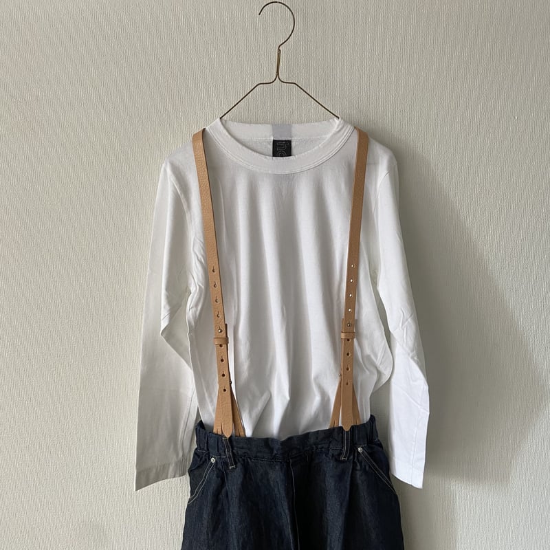 リネンサスペンダーパンツ　エンフォルド ENFOLD - STRAP TROUSERS / パンツ / サスペンダーパンツ