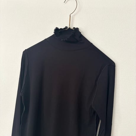 yuni 60/-強撚ストレッチフライス ハイネックプルオーバー
