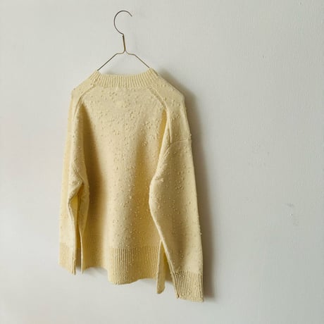 homspun  ウールノットヤーン プルオーバー
