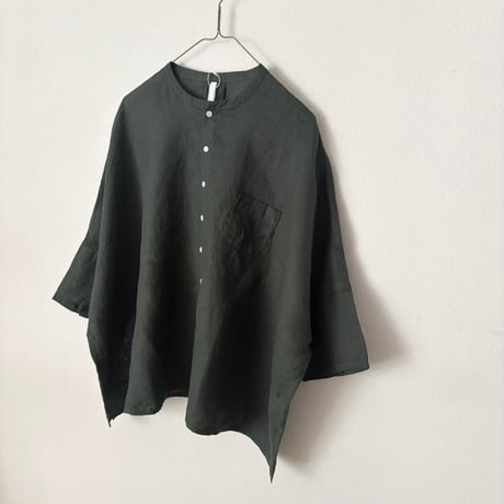 NATURAL LAUNDRY 60リネン ランドスケープシャツ