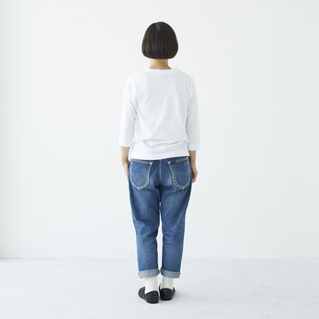 homspun 天竺Tシャツ 七分袖