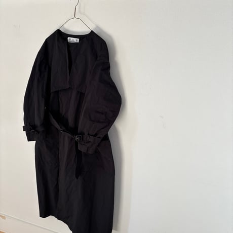 オールドマンズテーラー  GARMENT DYE NO COLLAR TRENCH COAT