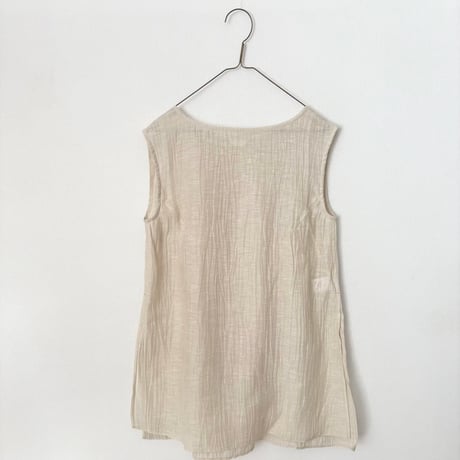 koton リサイクルコットンシルク スリットブラウス