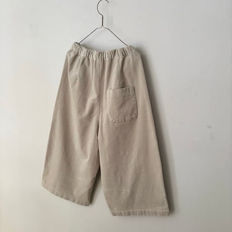 NATURAL LAUNDRY 8W ガウチョタックパンツ