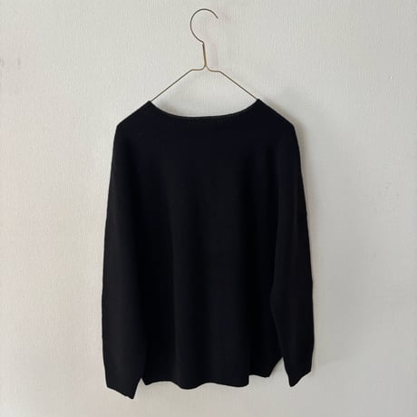 Hands of creation  ウールカシミヤ 7G求心 2way カーディガン