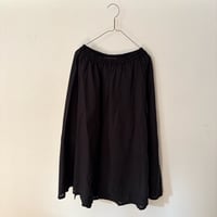 homspun  80/1 無地ラップフレアスカート