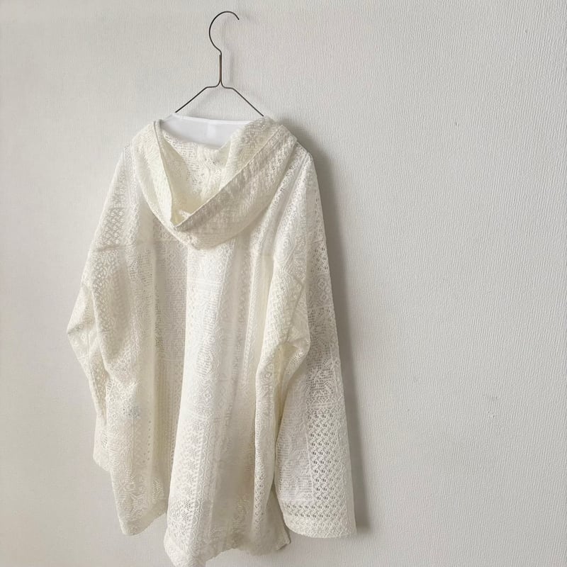 TISSU パッチワークレース パーカー | itonowa Life ONLINE STORE