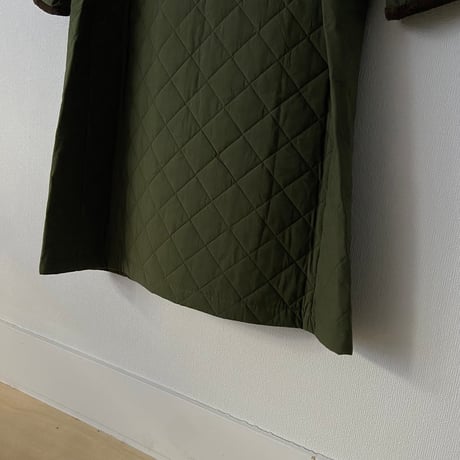 オールドマンズテーラー  QUILTING DOUBLE BUTTON  COAT ・Khaki Sサイズ