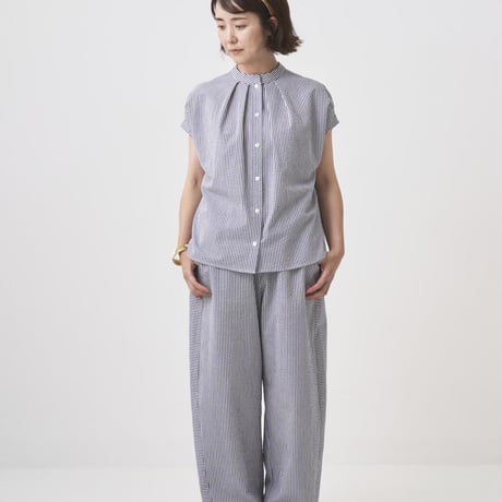 somewear clothing サッカーストライプ コクーンパンツ