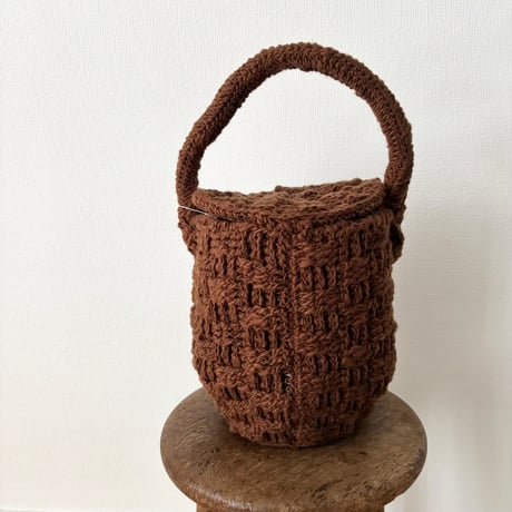 オールドマンズテーラー WILD BERRY FIELD HAND KNIT BASCKET・数量限定