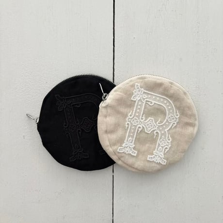 オールドマンズテーラー EMBROIDERY CIRCLE POUCH
