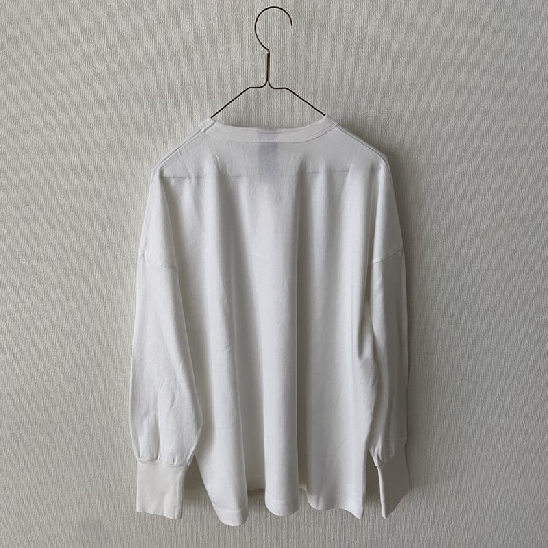 新品未使用　iki キュプラ綿天竺 長袖プルオーバー　白 楽天市場】[ tシャツ レディース 長袖 白地 綿100％ ] コットン