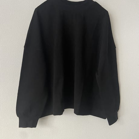 pot and tea スクエア長袖Tシャツ