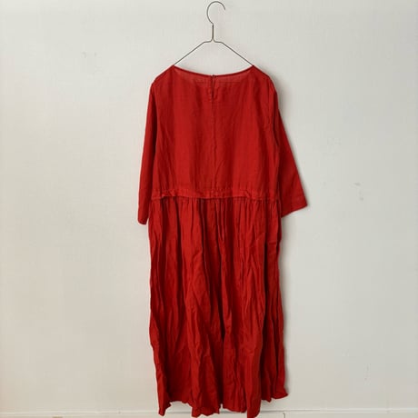 raha ramie製品染め gather one piece