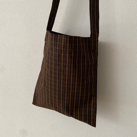 オールドマンズテーラー ROBINSON'S CHECK  ONE SHOULDER BAG