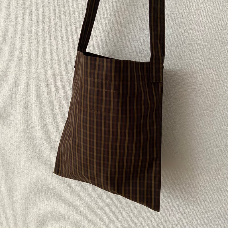 オールドマンズテーラー ROBINSON'S CHECK ONE SHOULDER BAG