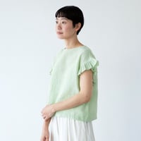 miho umezawa フリルブラウス ・Large