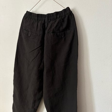 Hands of creation  fanage Linen イージーテーパードパンツ