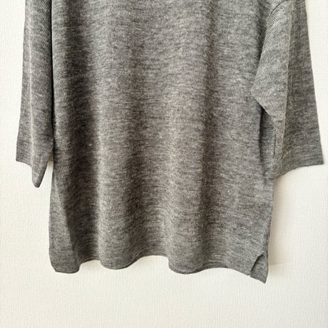 Hands of creation  フランスリネン 9G 2ply 5分袖サマーニット