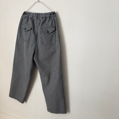 Hands of creation  CLASSIC ヒッコリーデニム イージーワークパンツ