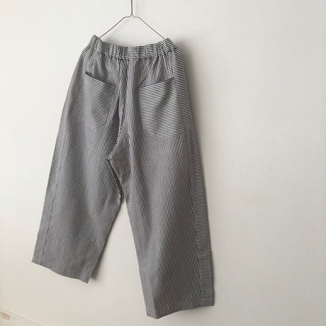 somewear clothing サッカーストライプ コクーンパンツ
